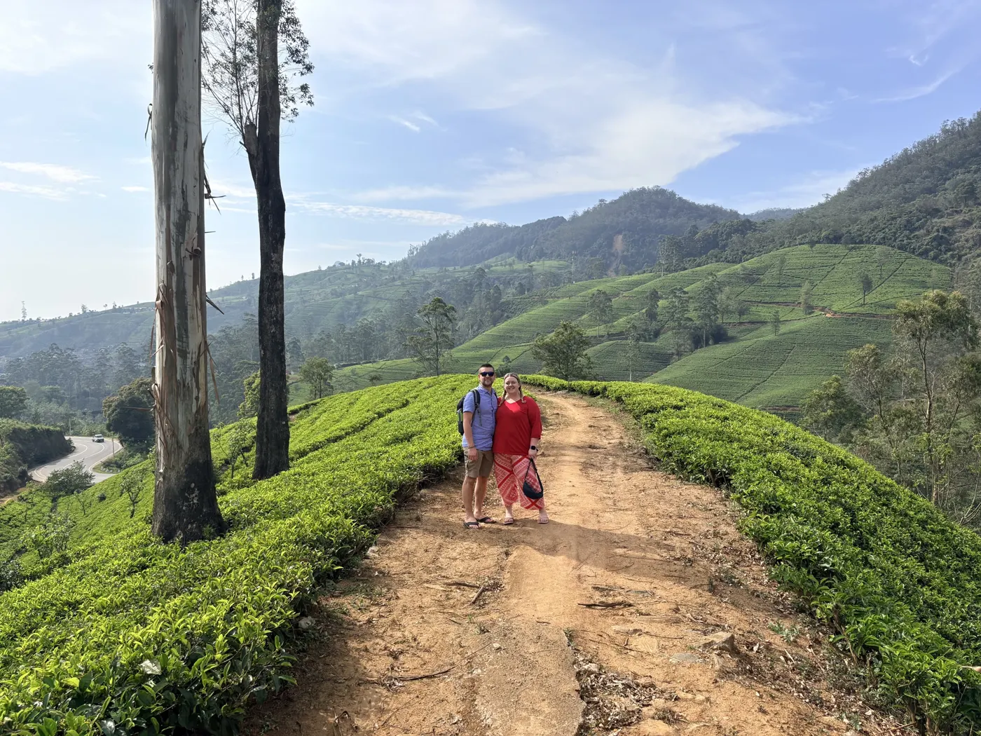 Tea country in Sri Lanka, far from HMRC